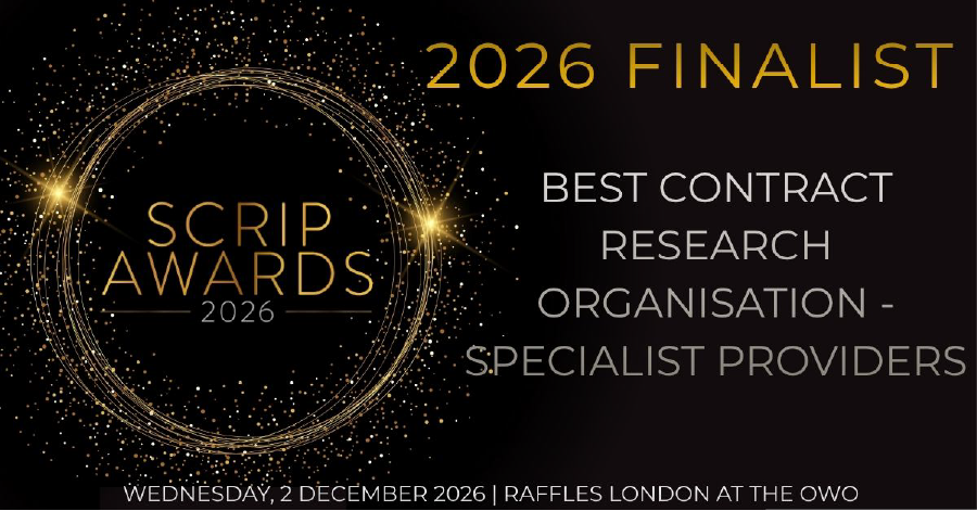 Scrip Awards 2026「Best CRO - Specialist Providers」部門でファイナリストに選出