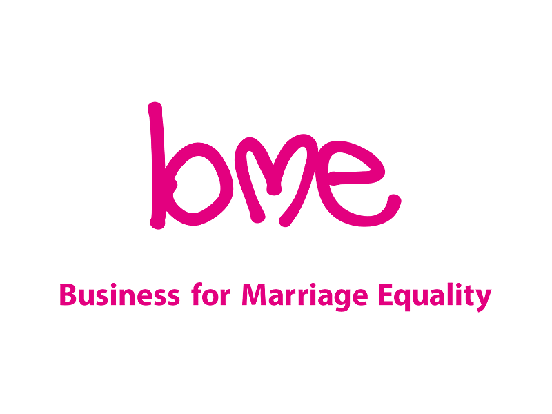 「Business for Marriage Equality」ロゴ画像