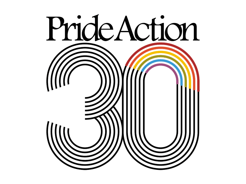 「Pride Action 30」ロゴ画像